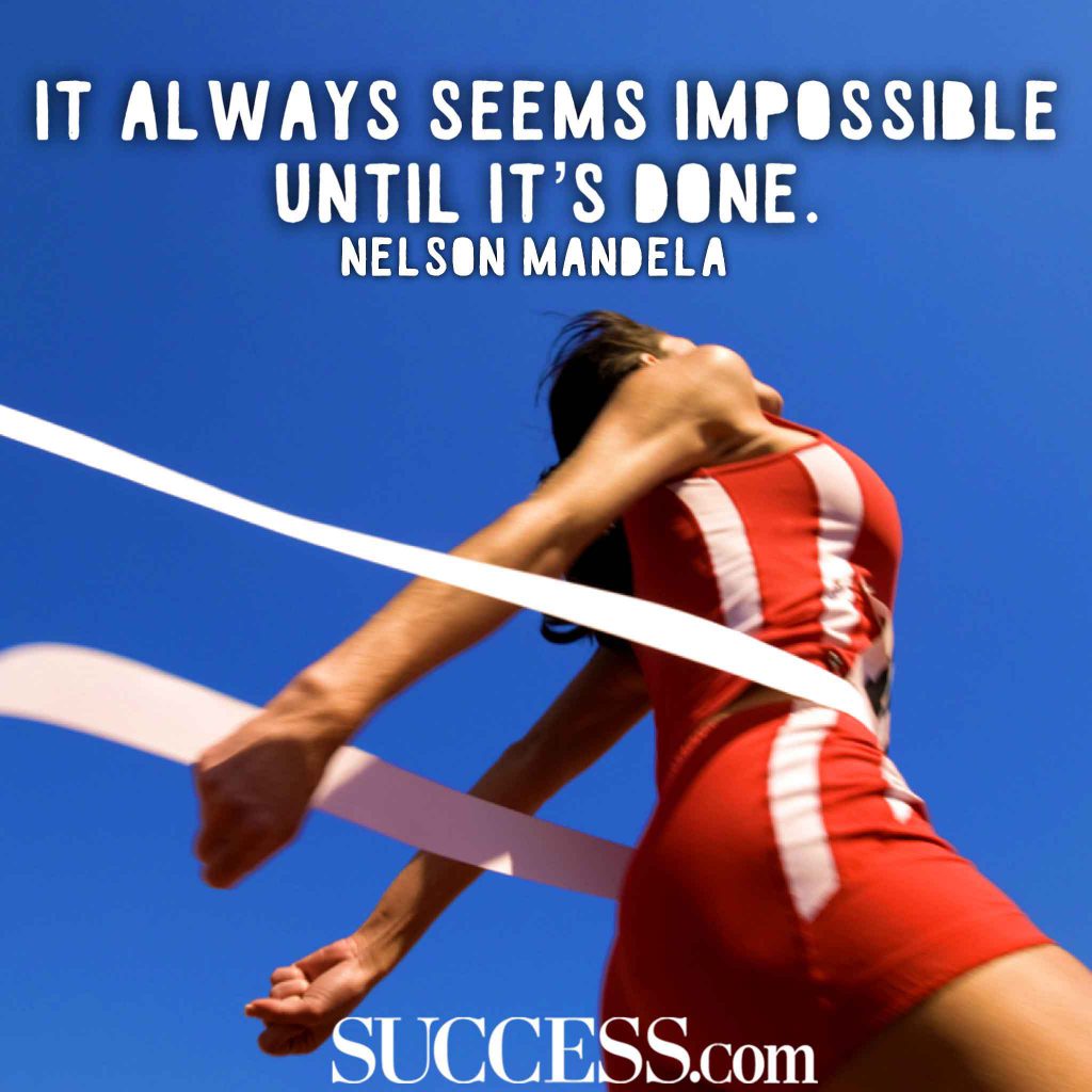 “It always seems impossible until it’s done.” —Nelson Mandela-hoogbegaafd