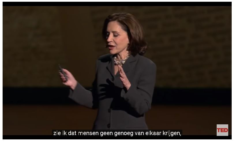 TED Talk van Sherry Turkle : Connected, but alone?