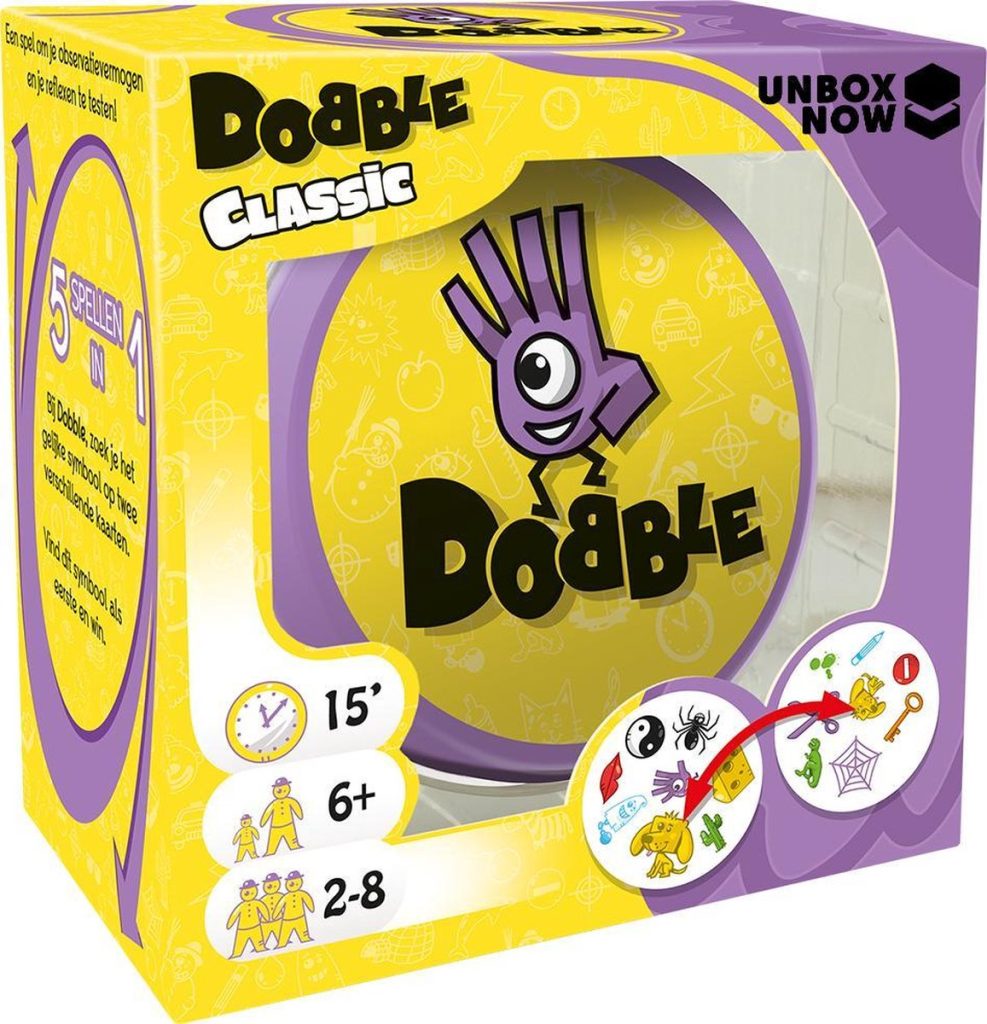 Asmode Dobble Classic Kaartspel-hoogbegaafd