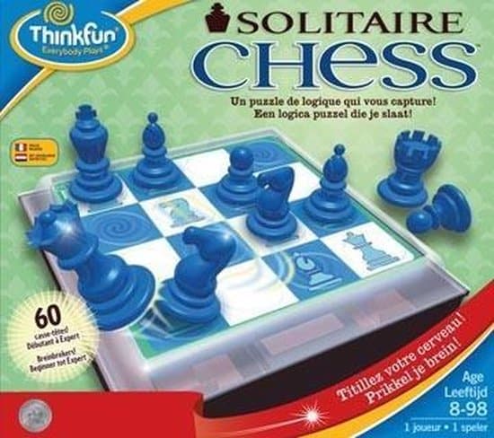 ThinkFun Brainteasers Solitaire Chess-hoogbegaafd